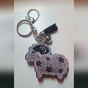 Sparkling Sheep Keychain